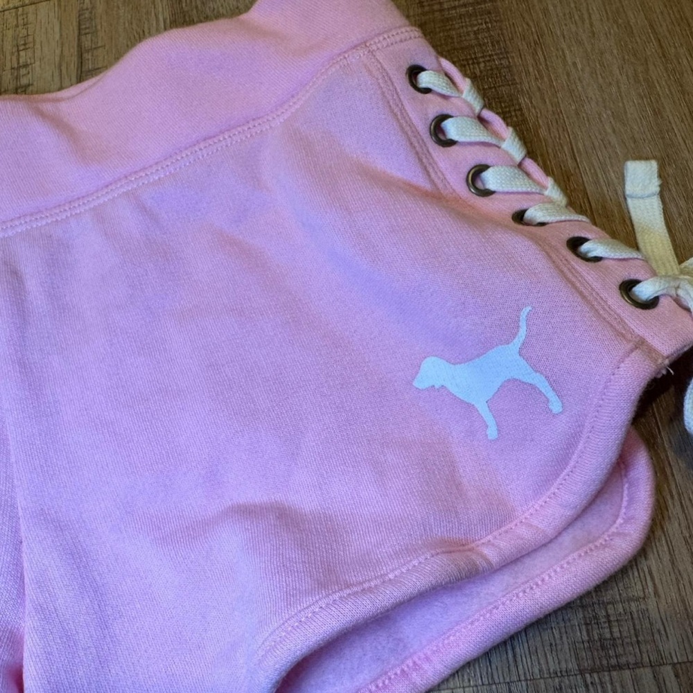 Victoria’s Secret Women's Shorts with Lace-Up Sides - Picture 3 of 6